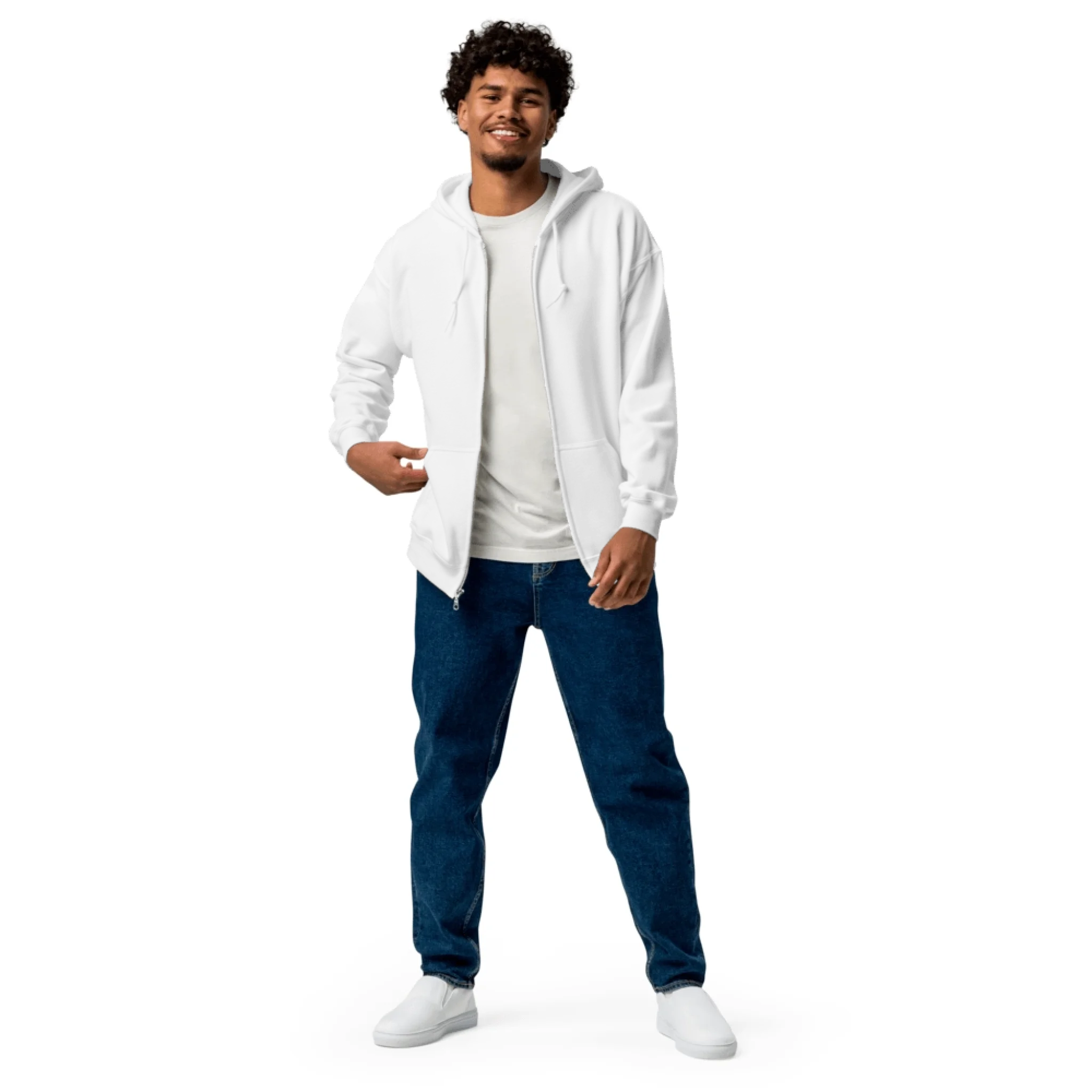 Unisex Heavy Blend Zip Hoodie | Gildan 18600