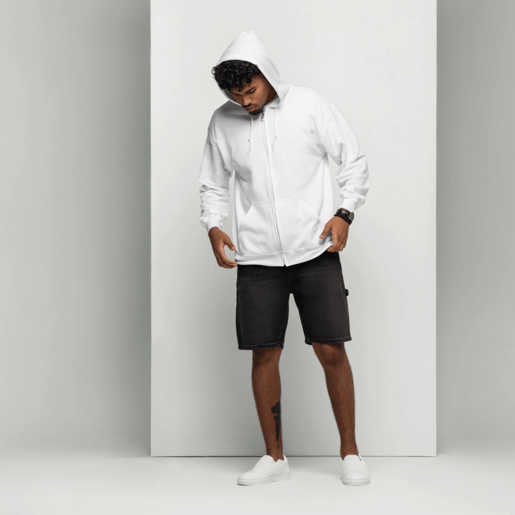 Unisex Heavy Blend Zip Hoodie | Gildan 18600