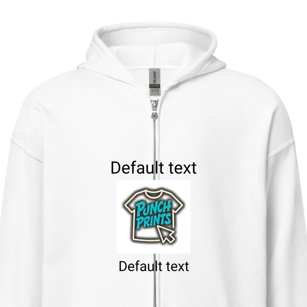 Unisex Heavy Blend Zip Hoodie | Gildan 18600