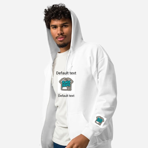 Unisex Heavy Blend Zip Hoodie | Gildan 18600